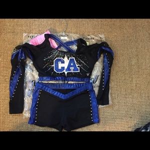 California Allstars 2015/16 cheerleading uniform